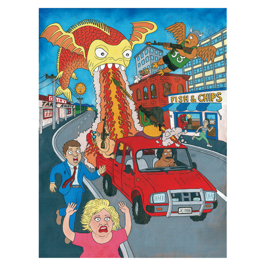 BAD FISH (Limited edition print) image 0